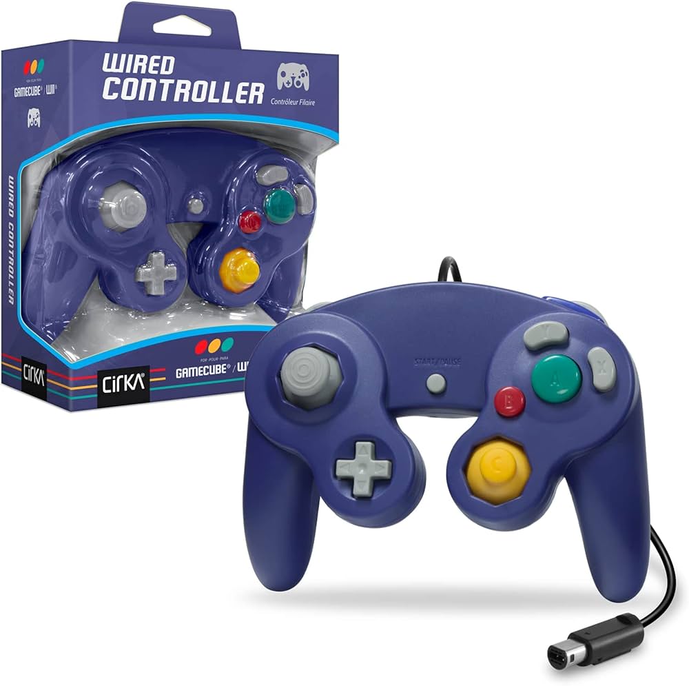 GameCube/Wii Controller - Purple - Cirka (Y2)
